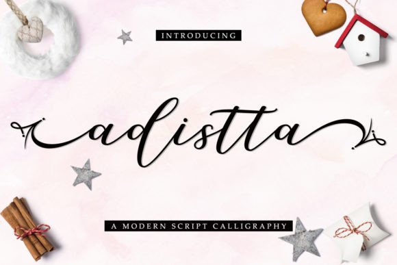 Adistta Font: Modern Handwritten Elegance