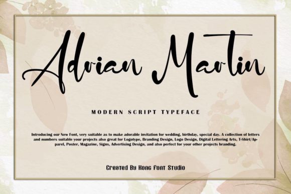 Adrian Martin Font Review