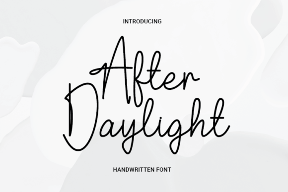 After Daylight Font for Creative Campaigns