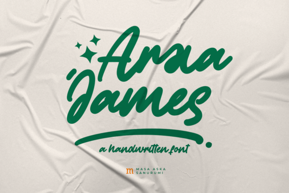 Arxa James Font for Creative Campaigns