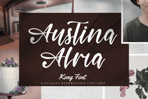 Austina Alma Font for Creative Web Projects