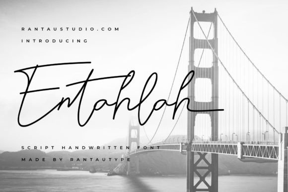 Designing with Entahlah: A Modern Script Font for Web