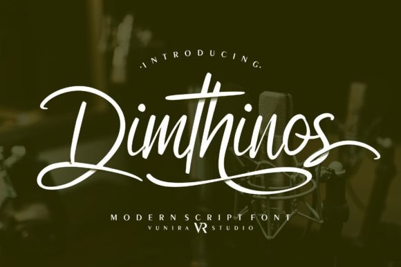 Dimthinos Font for Web Design