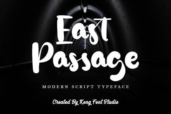 Fast Passage Font for Creative Projects