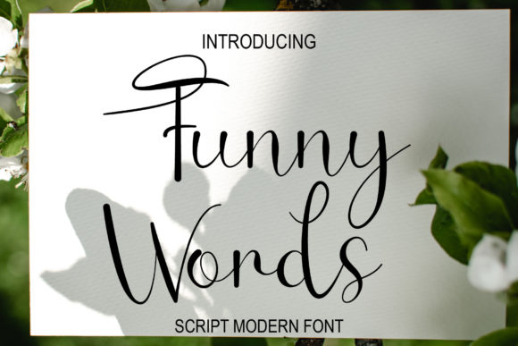 Funny Words Font Review