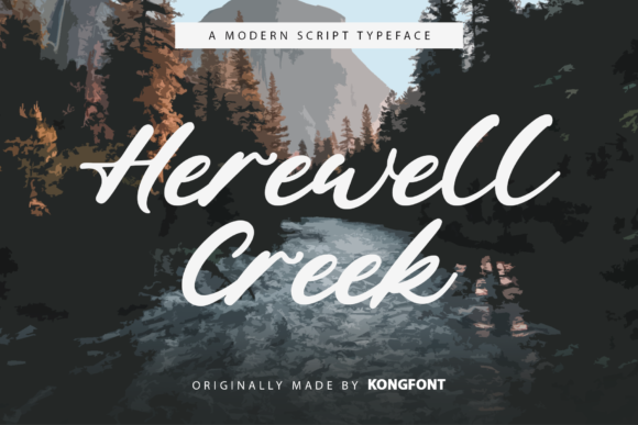 Herewell Creek Font