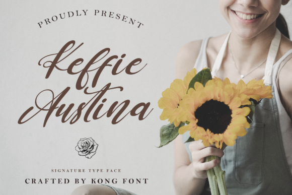 Keffie Austina Font for Web Design