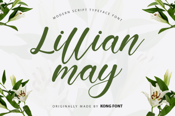 Lillian May Font for Business Branding