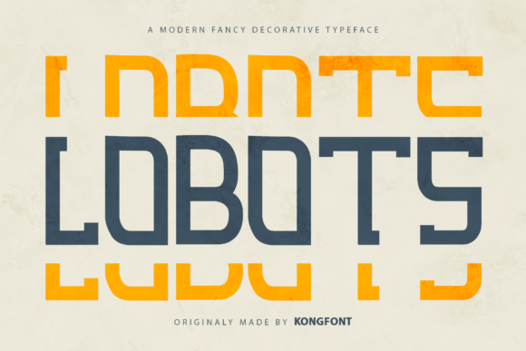 Lobots: A Playful Font for Creative Marketing