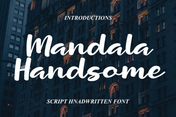 Mandala Handsome Font for Sweet Handmade Designs