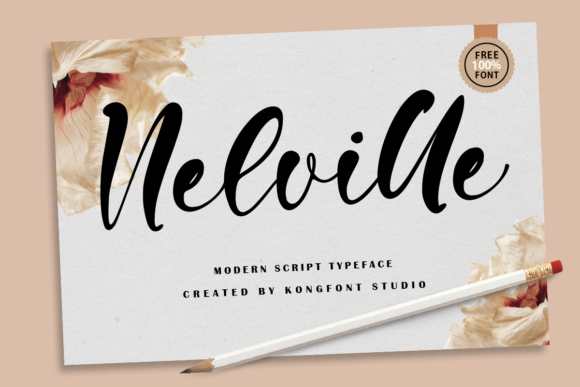 Nelville: A Script Font for Elegant Design