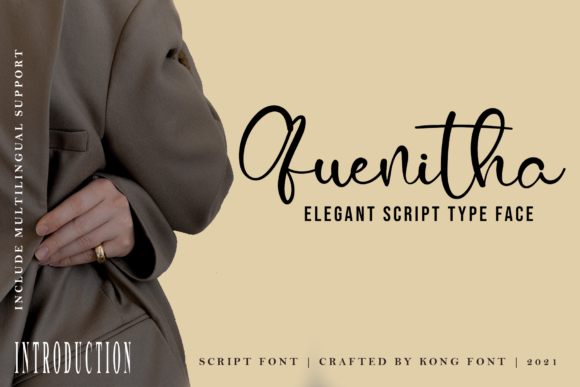 Quenitha Font for Creative Makers