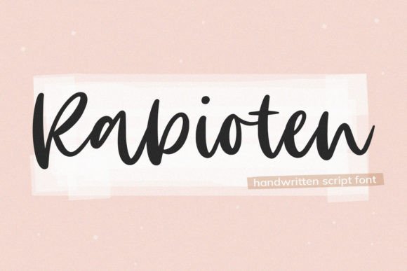 Rabioten Font for Creative Projects