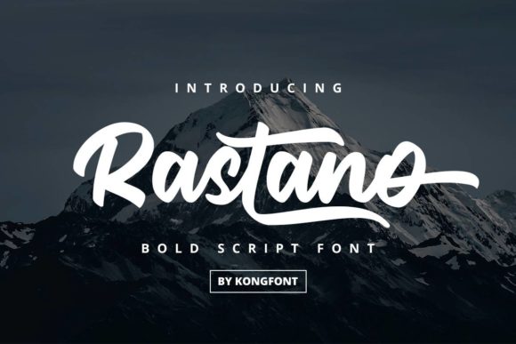 Rastano Font for Creative Design