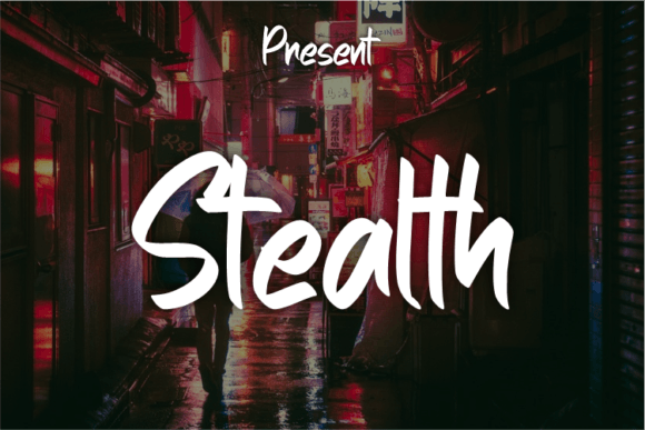 Stealth Font for Bold Branding