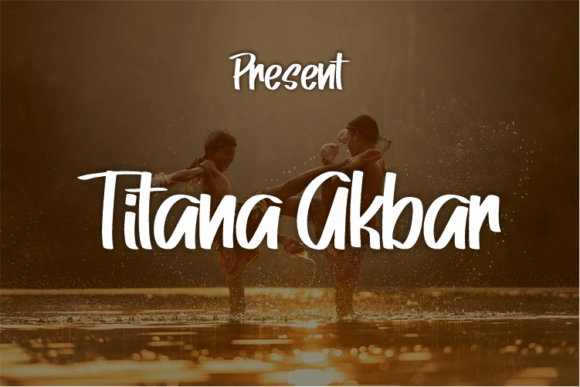 Titana Akbar Font for Elegant Branding