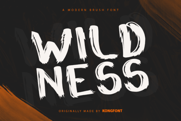 Wildness Font for Creative Projects