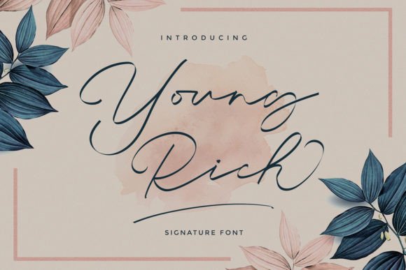Young Rich Font for Creative Brands